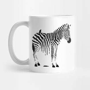 Zebra Africa T-shirt Mug